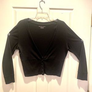 NY & Co, Black crop waist sweater